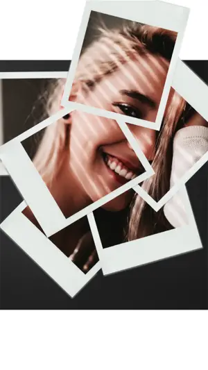 Polaroid images new blog story template 