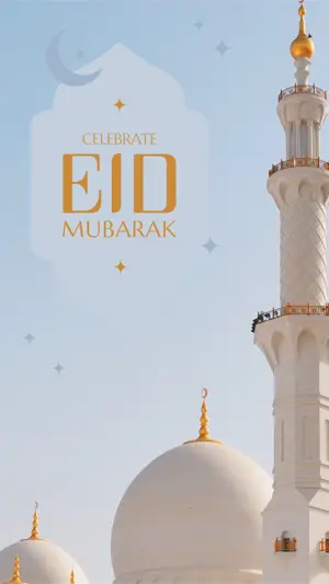 Ramadan kareem holiday greeting instagram story template