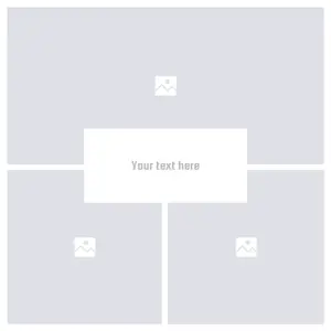 A White Box With A Message Inside It Layouts Template