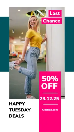 sale story template 