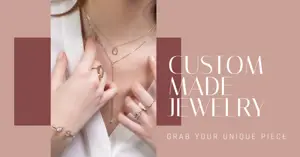 Jewelry design facebook ad template