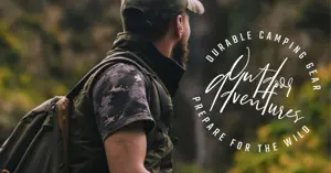 Outdoor equipment store facebook ad template