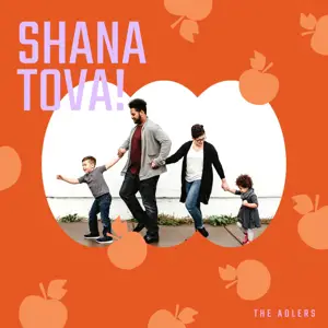 Pink bold shana tova apples greetings instagram post English template 