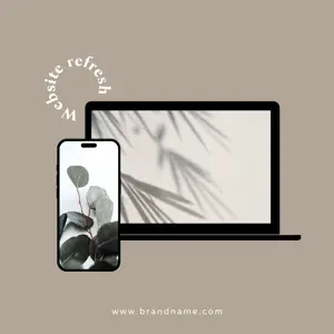 Kids Launching New Website Mockup Instagram Post