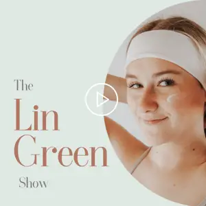 A Woman With A Towel On Her Head Podcast Template