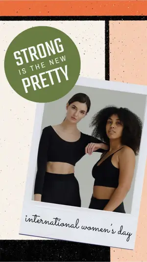 International Women’s Day empowering Instagram story template