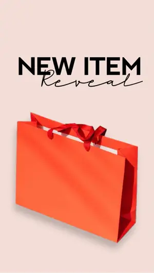 new item orang shoppers bag story magic template 