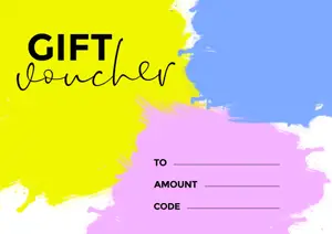 vivid gift card voucher template
