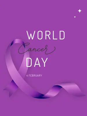 world cancer day template 