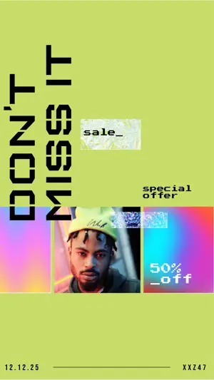 Sale template don’t miss