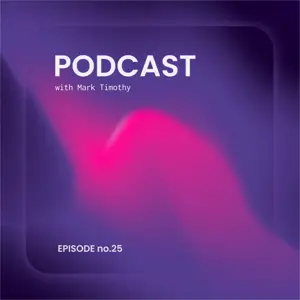 Gradient purple podcast cover Instagram post template