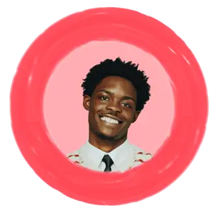 A Man with a red circle Magic Profile Pics Template