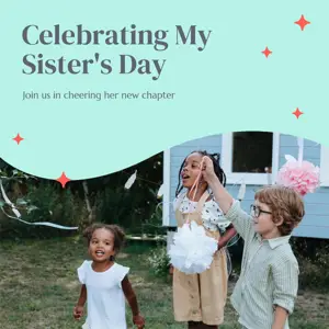 Join us in cheering her new chapter ethereal meadow template