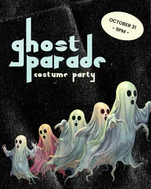 Halloween ghost parade Instagram post template