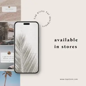 Available In The Shop Top Picks For Designers Template Instagram