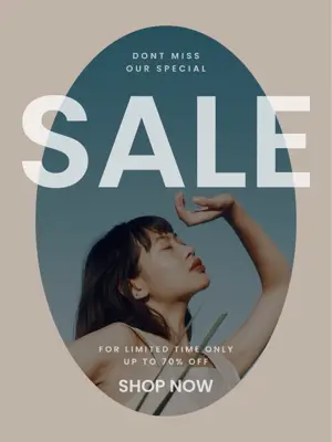 Minimalistic Typography Black Friday Sale Instagram Post