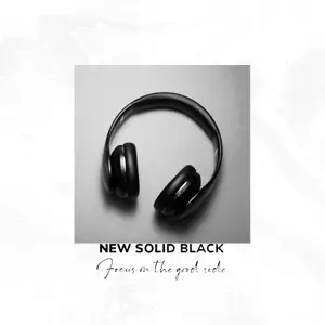 A Pair Of Headphones Sitting On Top Of A Table Facebook Post Template