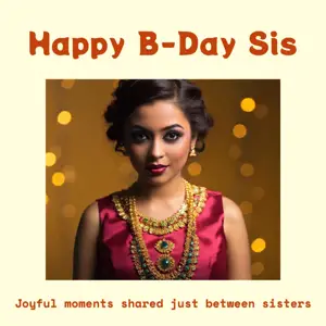 Joyful moments shared just between sisters tropical twilight template