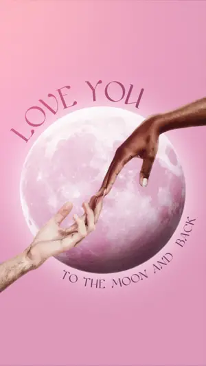 Love quote Valentine’s Day Instagram story template