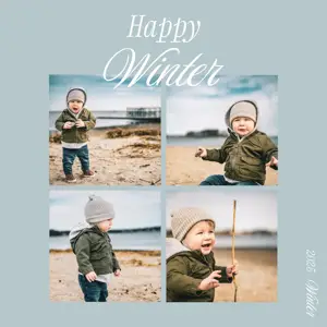 Minimalistic Photo Collage Post