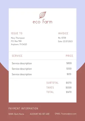 invoice template 