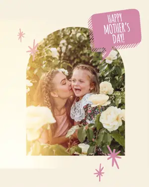 Happy Mother’s Day photo template 