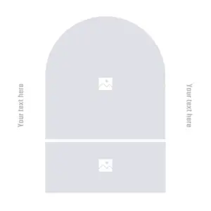 A Diagram Showing The Size Of A Mailbox Layouts Template