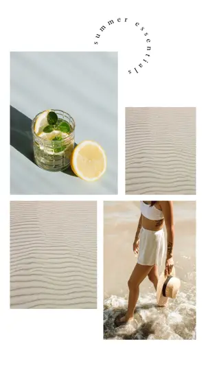 summer instagram story template