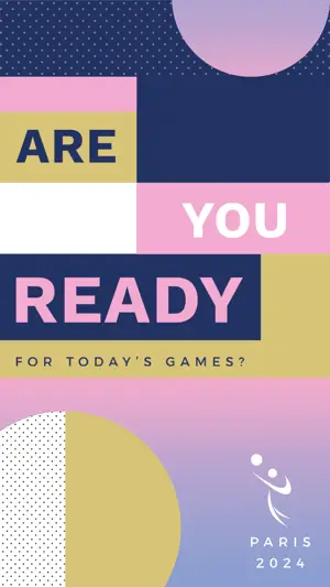grid background Olympics games 2024 instagram story template 