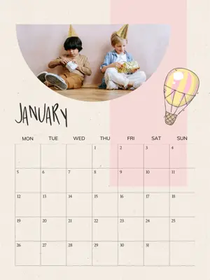 2026 Kids Calendar