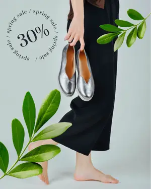 Spring shoes sale Instagram post template 