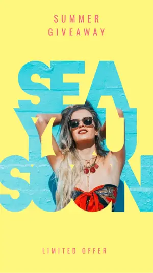 summer instagram story template