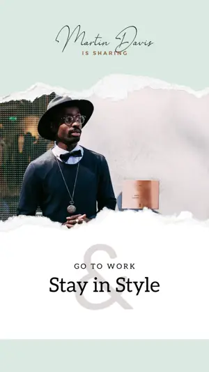 A Man Wearing A Hat And Glasses Standing In Front Of A Building Paper Story Template