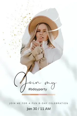 birthday party invitation template