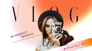 A Woman Taking A Picture Of Herself With A Camera Magic Youtube Thumbnail Template