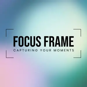 Pastel Gradient typography logo for photographers 