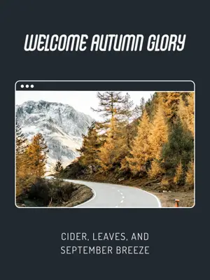 Autumn glory September breeze