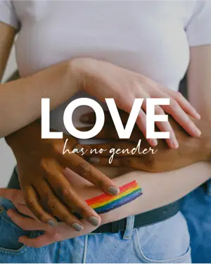 Pride month celebration Instagram post template 