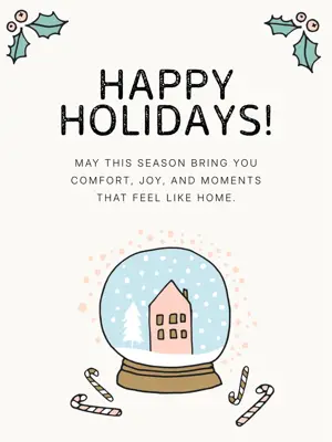 Christmas greeting card background Instagram post template