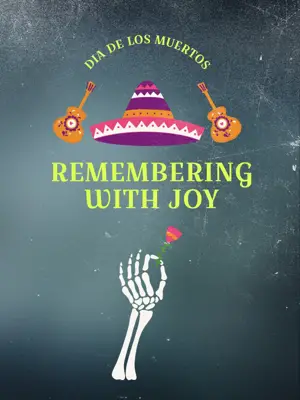 Day of the Dead illustrated Instagram post template 
