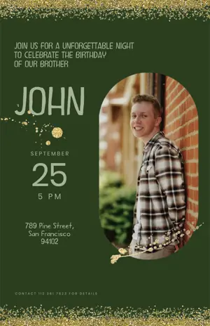 5 PM lush forest template