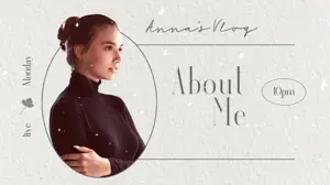 A Woman Wearing A Black Turtle Neck Sweater Magic Youtube Thumbnail Template