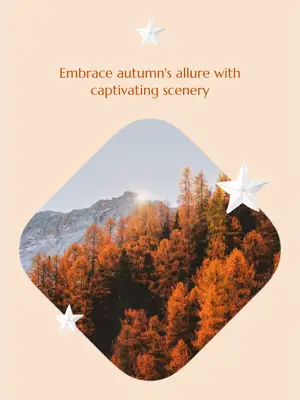 Embrace Autumn with captivating scenery