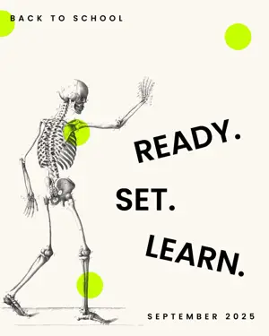 Minimalist back to school Instagram post template