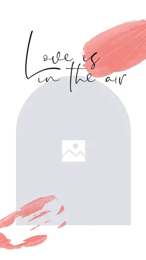 bright valentine love instagram story template