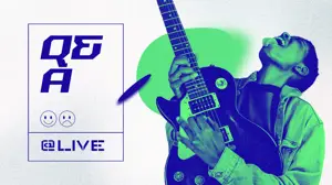 A Man Holding A Guitar In His Right Hand Magic Youtube Thumbnail Template