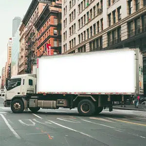 truck advertising Billboard template 