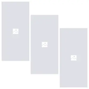 A Set Of Three White Envelopes On A White Background Layouts Template