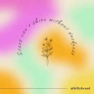 Colorful Flower Yellow Green Pink Quote Social Media Instagram Template