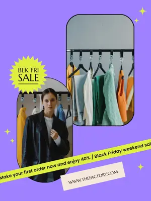  Aesthetic Inspirational purple and yellow Instagram Post